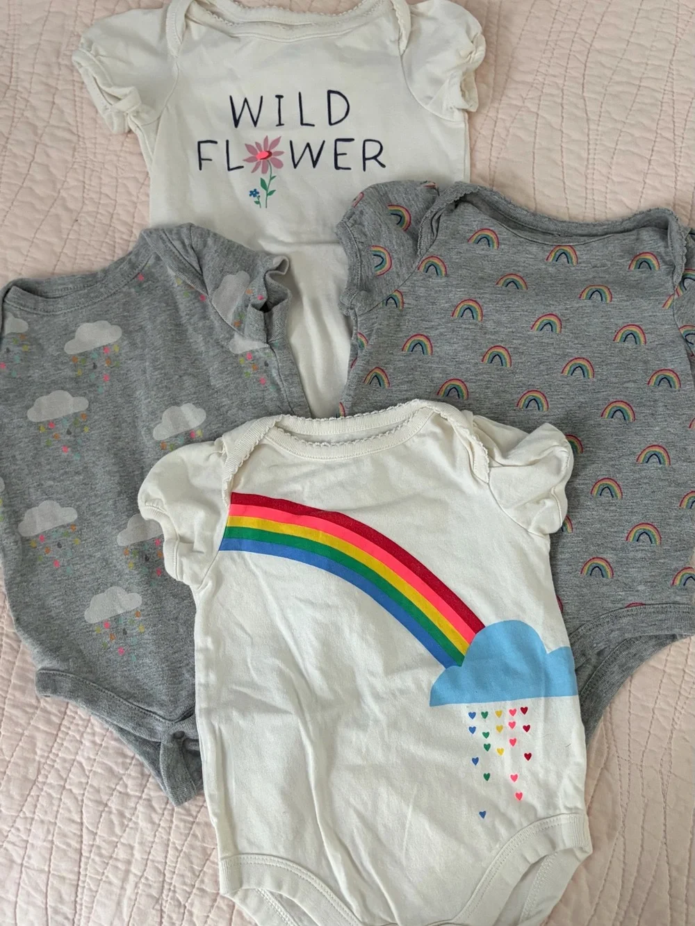 Girls Baby GAP onesie lot